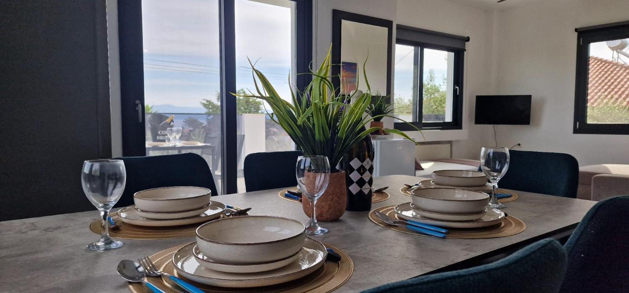 Apartmán Eden Sea View Harmony Pefkochori Exteriér fotografie
