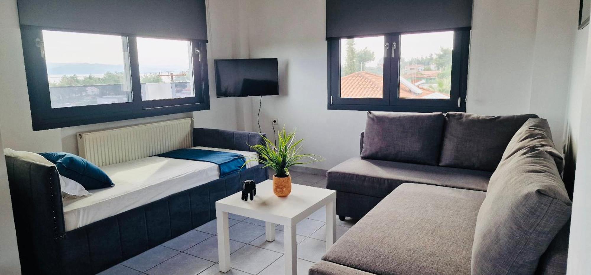 Apartmán Eden Sea View Harmony Pefkochori Exteriér fotografie