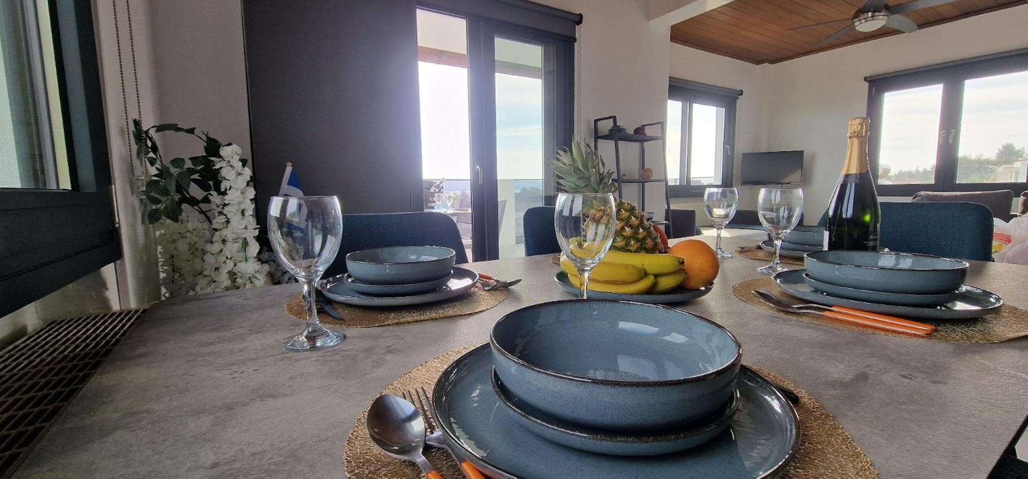Apartmán Eden Sea View Harmony Pefkochori Exteriér fotografie