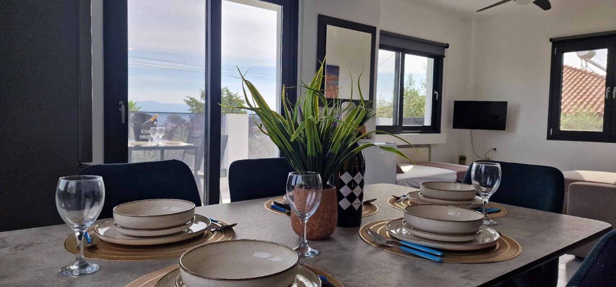 Apartmán Eden Sea View Harmony Pefkochori Exteriér fotografie