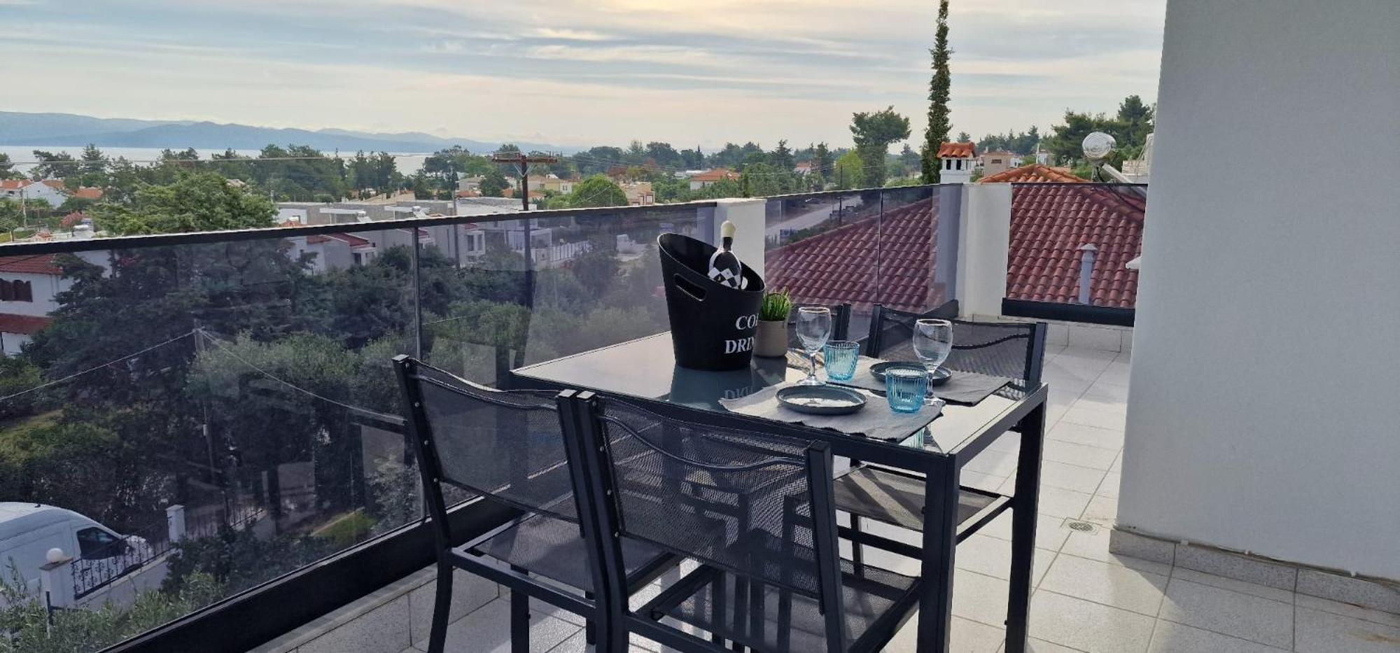 Apartmán Eden Sea View Harmony Pefkochori Exteriér fotografie
